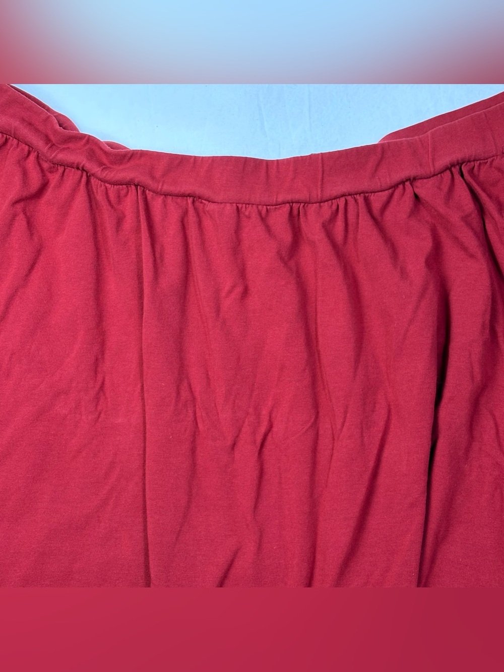 ASOS Curve Red Flowy Mini Skirt - Picture 3 of 5